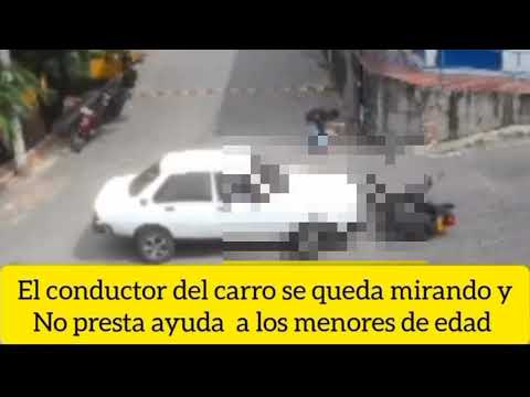 🚨 Acc1d3nt3 de tránsito deja dos m3n0r3s lesionados en Villa del Rosario.