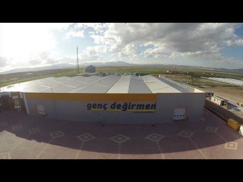 Genç Değirmen 250 ton/gün Kapasiteli Un Fabrikası