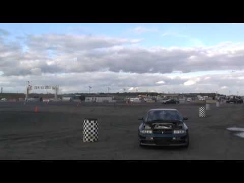 Ivaylo Simeonov Santa Pod Drift Practice