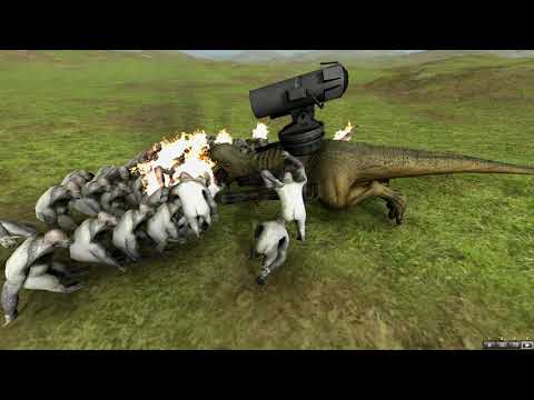 Let's Play - Beast Battle Simulator, Challenge A-15 - Mecha T-Rex