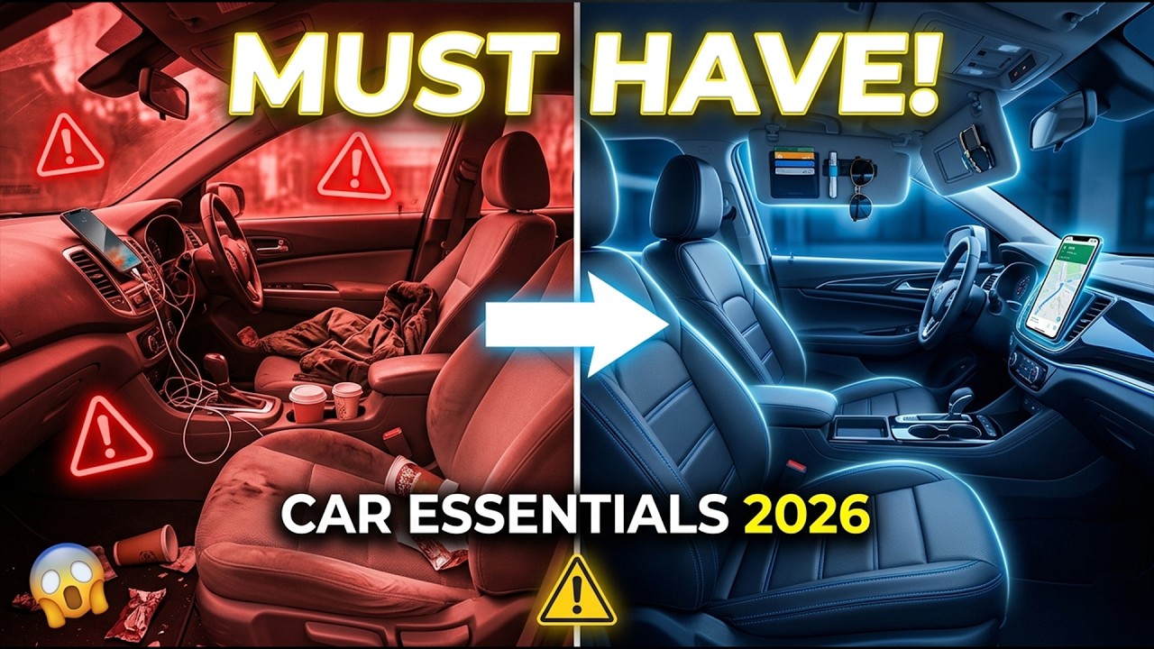 6 Car Accessories Every Driver Needs in 2026 (Don’t Drive Without These!)