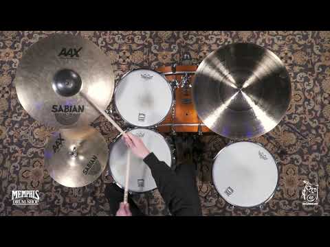 Used Sabian 18" AAX X-Plosion Fast Crash Cymbal - 1298g (U21885XB-1020721L)