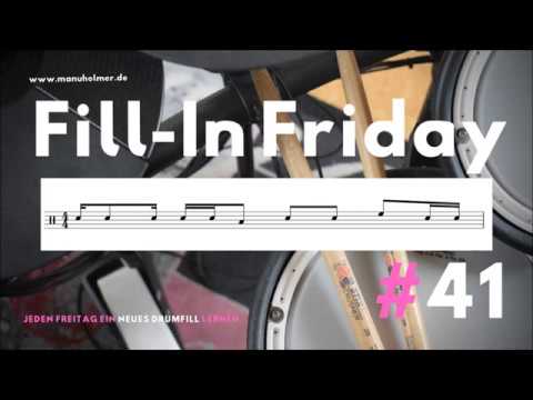 Fill-In Friday 41 - jeden Freitag ein neues Drumfill lernen - [Schlagzeug Übungen Anfänger; Edrums]
