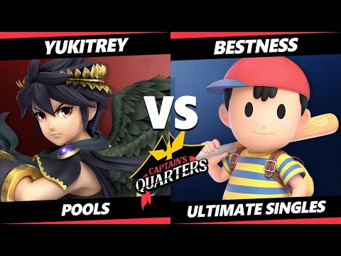 Captain's Quarters 5 SSBU - Yukitrey (Pit, Dark Pit) Vs. ARM | BestNess (Ness) Smash Ultimate Pools