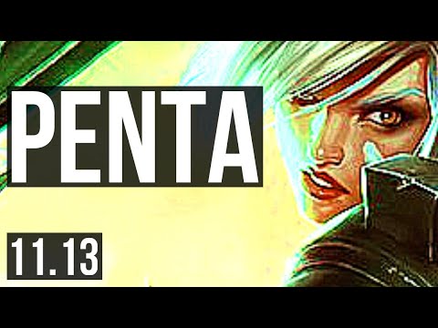 RIVEN vs KENNEN (TOP) | Penta, 1.3M mastery, Legendary, 300+ games | KR Diamond | v11.13