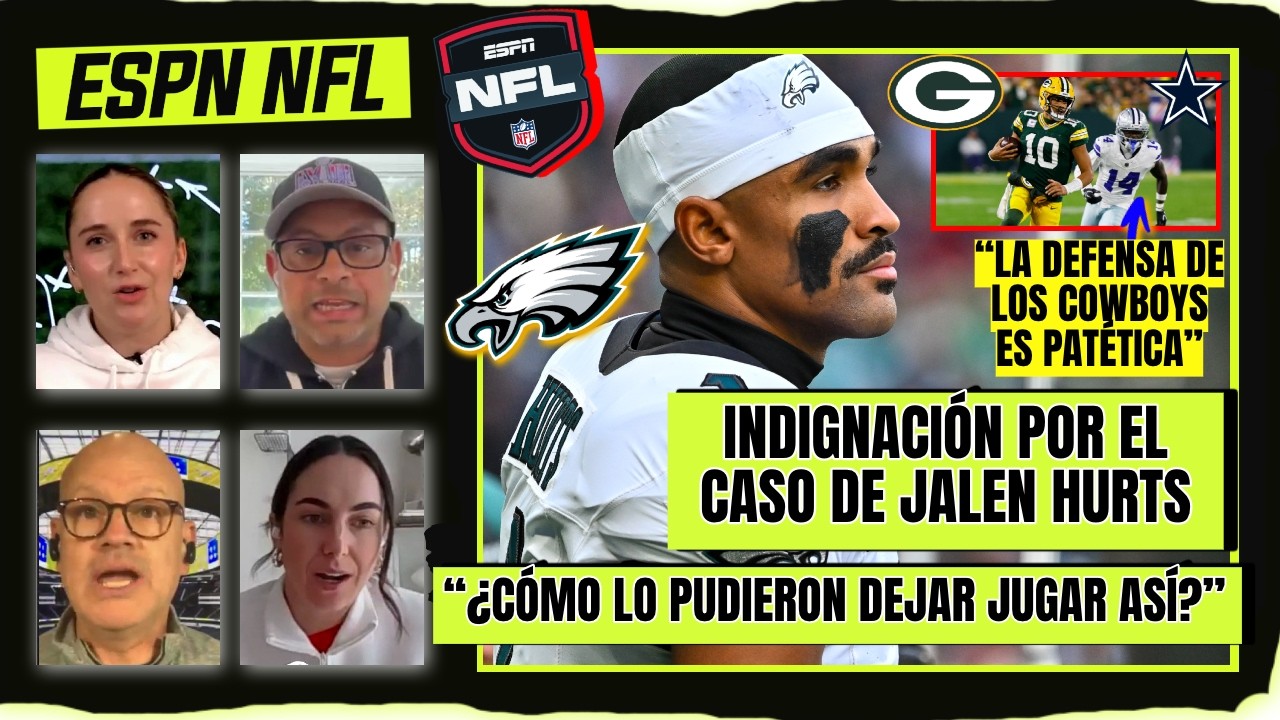 BOMBAZO en la NFL. Jalen Hurts SE PIERDE el resto de la TEMPORADA y hay GATO ENCERRADO | ESPN NFL