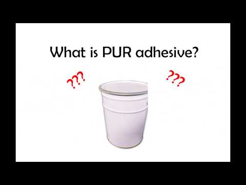 Part of a video titled What is PUR adhesive? What is the advantage of using it? - YouTube
