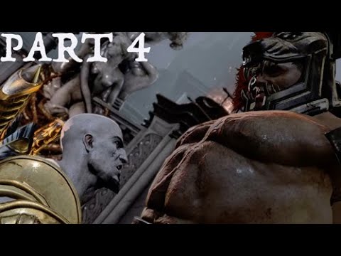 GOD OF WAR 3 REMASTERED Gameplay Walkthrough Part 4 - Kratos vs Hermes and Hercules (Boss Fight)