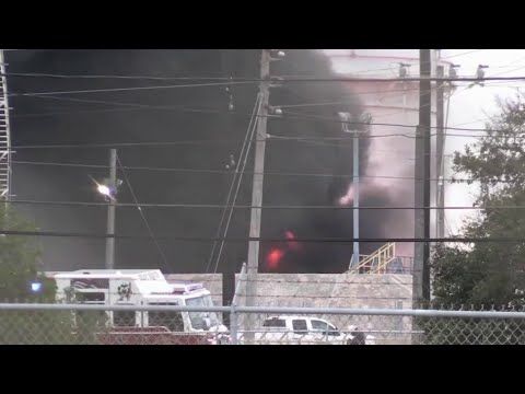 7 injured in oil storage tank explosion at Magellan plant in Corpus Christi, firefighters say