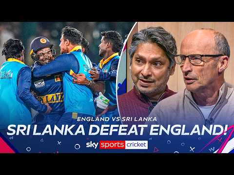 Sangakkara and Nasser react to Sri Lanka beating England in second-highest ODI chase!