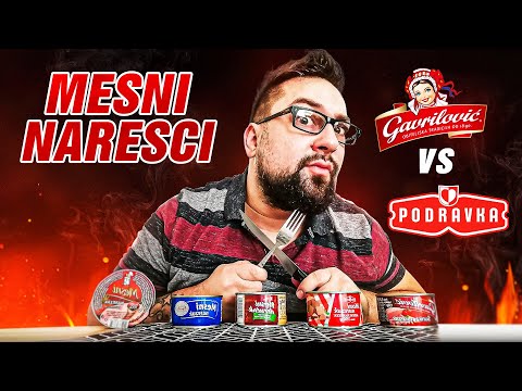 RAT MESNIH NAREZAKA🪓*dobro ili LOŠE?!* (Gavrilović VS. Podravka) | BALKANAC KUHA