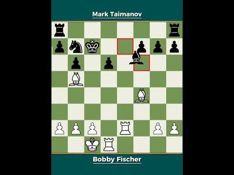 Bobby Fischer vs Mark Taimanov ◉ Candidates Quarterfinal 1971: The Perfect Sweep