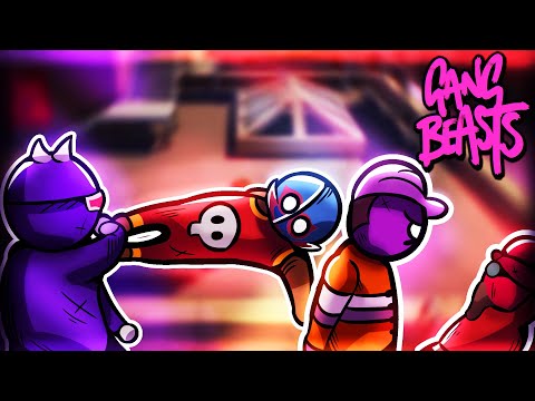 SENPAPI RICK with the DROPKICK in GANG BEASTS