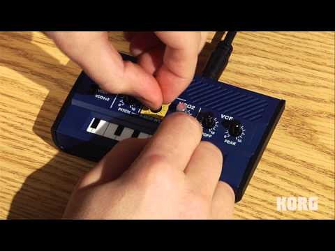 Korg Monotron DUO Analog Ribbon Synthesizer 2011 - Present - Blue image 3