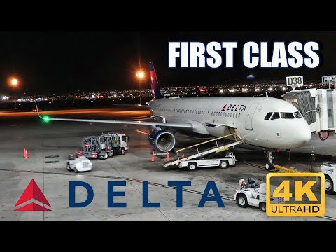 ACROSS COUNTRY IN DELTA FIRST CLASS | LAS VEGAS - DETROIT | AIRBUS A321
