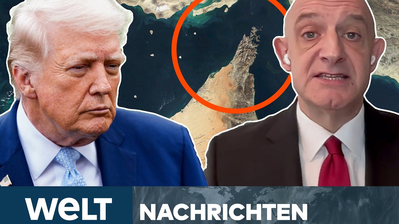 IRAN‑KRIEG: Trump ohne Exit‑Strategie! – Straße von Hormus könnte „Dauerproblem“ werden! | STREAM