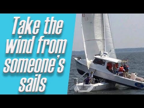 Take the wind from someone's sails | English idiom explained