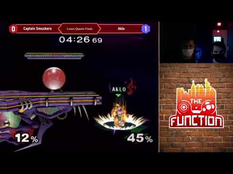 The Function: Aklo (Fox) vs Captain Smuckers (Captain Falcon) - Losers Quarter Finals SSBM