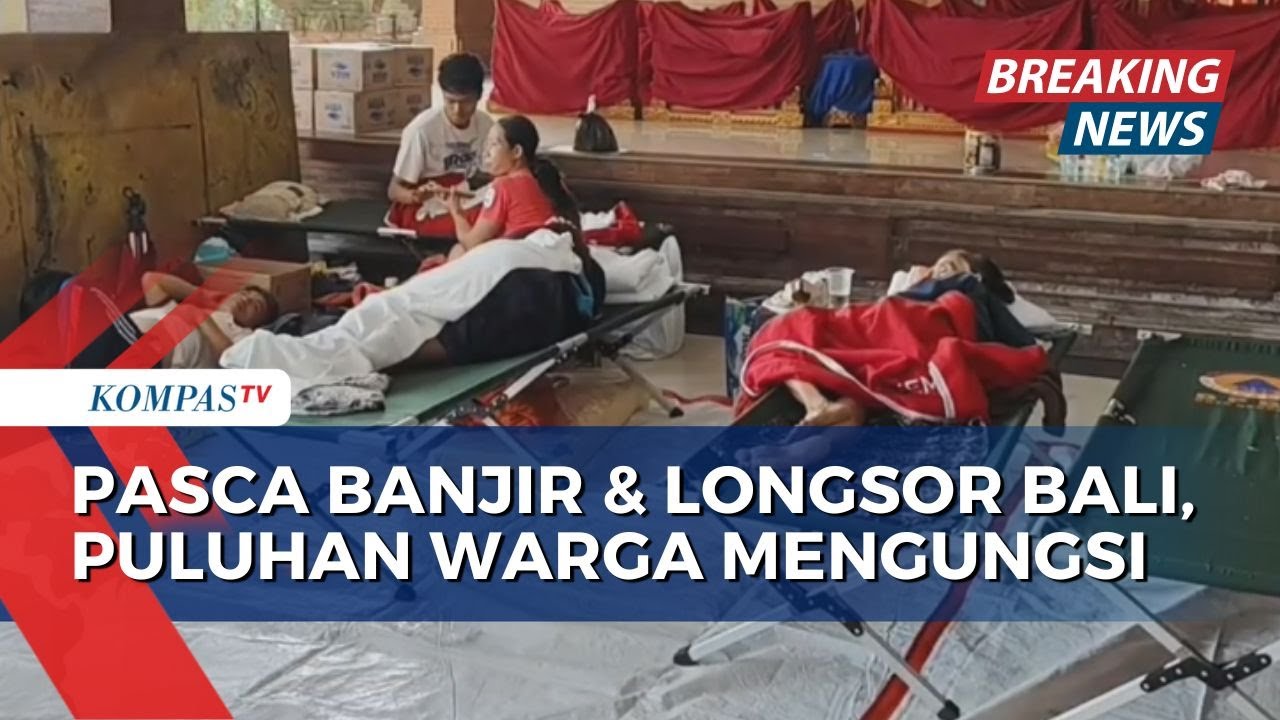 Update! Proses Pembersihan Area Terdampak Banjir di Bali, Korban Masih Bertahan di Pengungsian