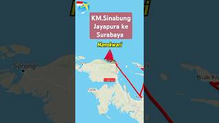 Download lagu Jayapura ke Surabaya KM.Sinabung #maps #rute #kapal #travel #sinabung #pelni #kapalpelni mp3