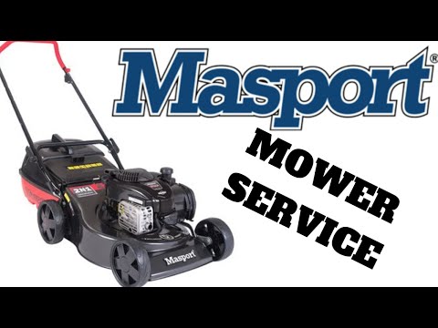 Masport 470 2n1 Mower Service - Briggs and Stratton Service - Oil Change - Mower Maintenance