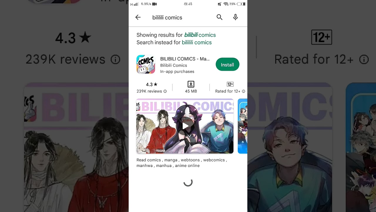 App to watch comic for free