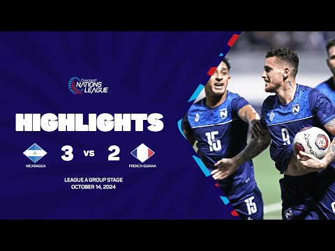 Nicaragua 3-2 French Guiana