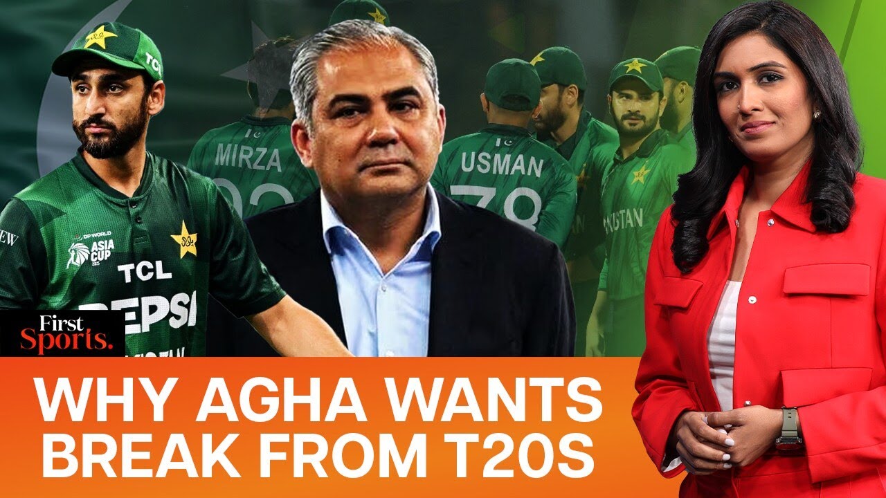 Salman Agha Wants T20 Break? Pakistan's Identity Crisis Deepens | First Sports With Rupha Ramani