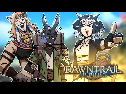 FULL DAWNTRAIL MSQ REACTIONS SUPERCUT - woops FFXIV Highlights #39