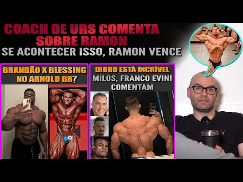 Coach do Urs avalia Ramon + Diogo Montenegro insano + Blessing no Arnold Brasil? Regan Grimes e Wolf