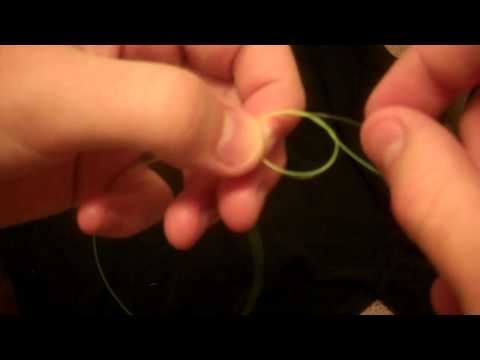 Tying a dropper onto your leader