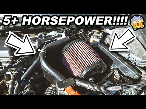 INSTALLING AN K&N SHORT RAM AIR INTAKE ON THE CIVIC!