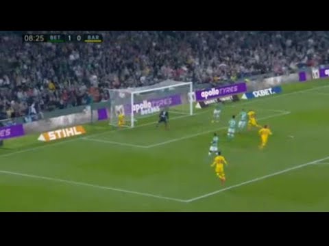 Betis vs Barcelona 1-1 Frenkie de Jong Goal