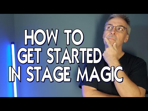 Stage Magic 101: How to Start (Props, Persona, and What to Learn First)