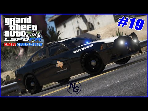LSPDFR Police Chase Compilation #19