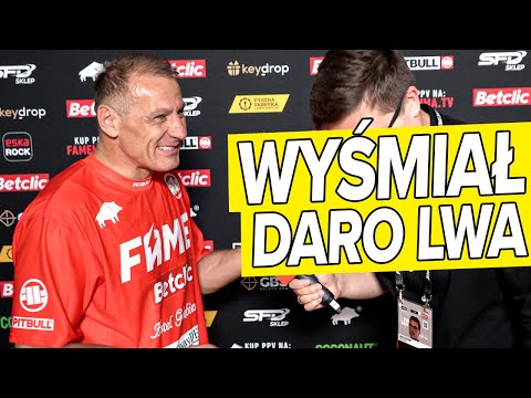 PIOTR ŚWIERCZEWSKI WBIJA OGROMNĄ SZPILĘ W DARO LWA!