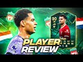 5⭐ WEAK FOOT! 90 EVOLUTIONS GAKPO PLAYER REVIEW | FC 24 Ultimate Team