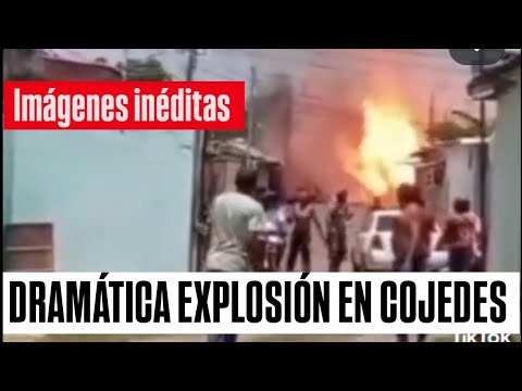 🚨INCREÍBLE🚨 IMÁGENES DRAMATICAS DE LA EXPLOSIÓN EN SAN CARLOS/COJEDES🇻🇪