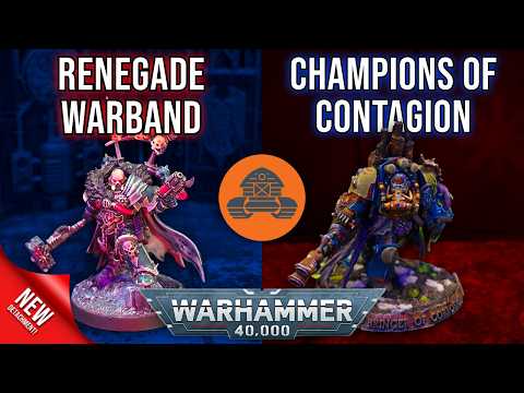 Chaos Space Marines vs Death Guard | Warhammer 40,000 Battle Report