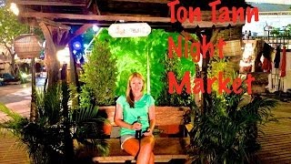 Ton Tann Night Market Khon Kaen, Thailand