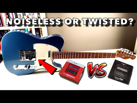 Fender Gen 4 Noiseless VS Custom Shop Twisted Tele Pickups - And How to Install Them