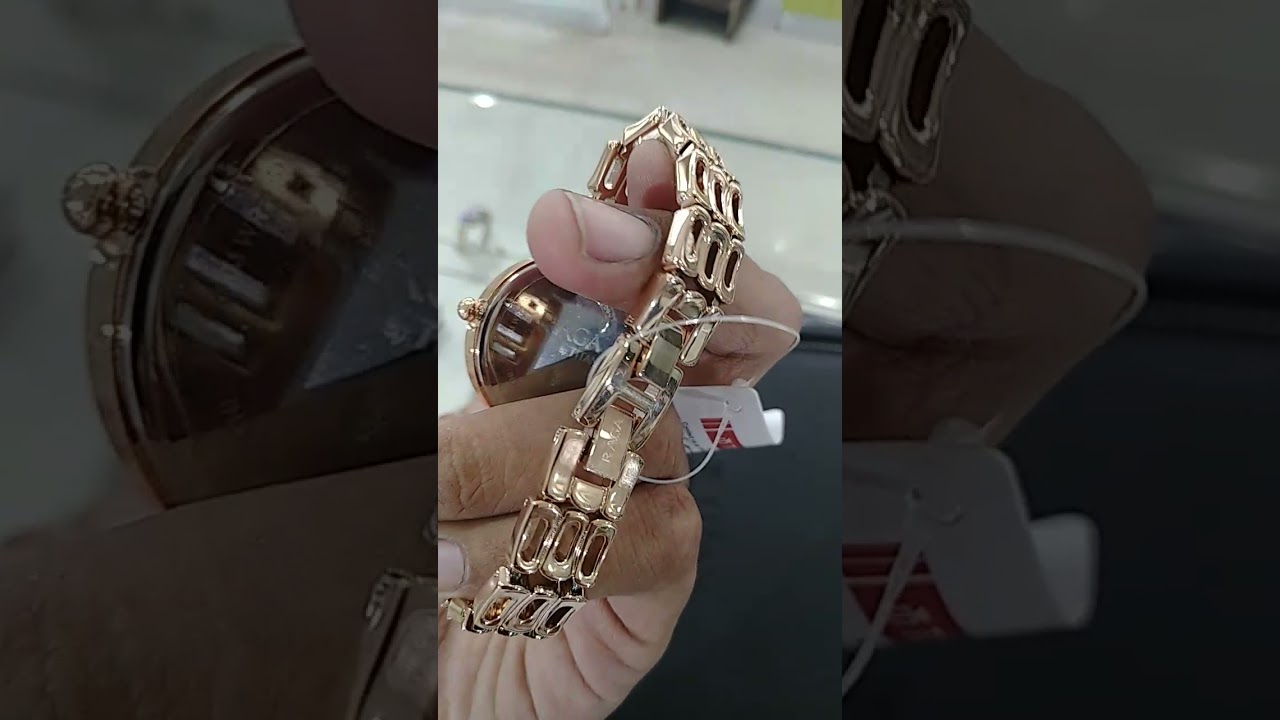 Watch video Titan raga bold style with mother of pearl dial!!!! Now Titan raga bold style with mother of pearl dial!!!!