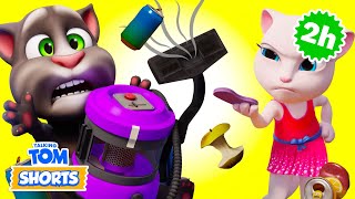 Cleaning the House (Gone Wrong) 🧹😆 Talking Tom Shorts Compilation (2 HOURS)