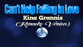CAN&#39;T HELP FALLING IN LOVE - Kina Grannis (KARAOKE VERSION)