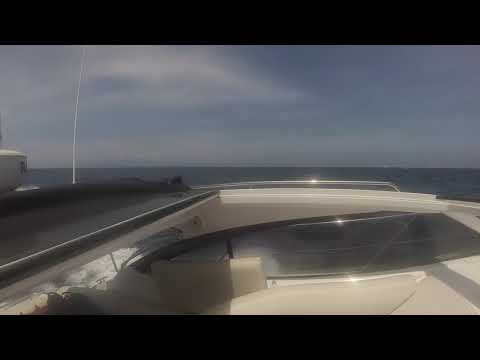 Princess V42 cruising sardina with the Dream team