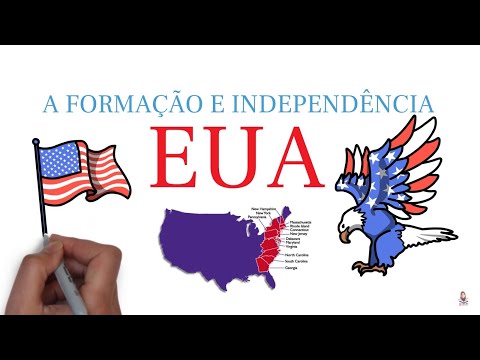 FORMAÇÃO E INDEPENDÊNCIA DOS EUA -#estadosunidos