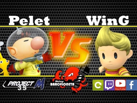 WinG (Lucas) vs Pelet (Olimar) - Project M 3.5 - BosqTourney