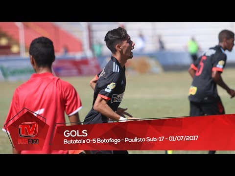 GOLS: Batatais 0x5 Botafogo - Paulista Sub-17 - 01.07.2017