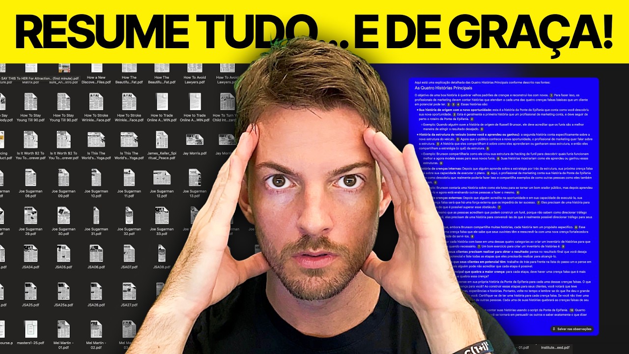 A Melhor IA Gratuita Para Resumir PDFs