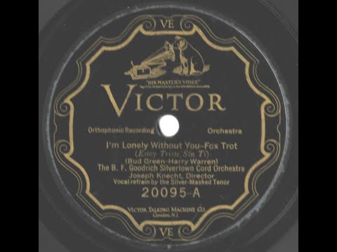 "I'm Lonely Without You" -B.F. Goodrich Orch./ "Do you Believe in Dreams?" - Irving Aaronson 1926